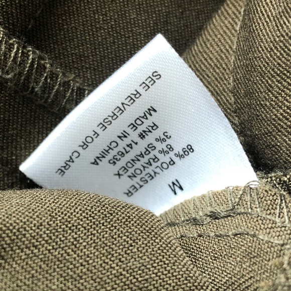 Romeo & Juliet Ruffle Waistband Straight Leg Pants - Picture 7 of 8